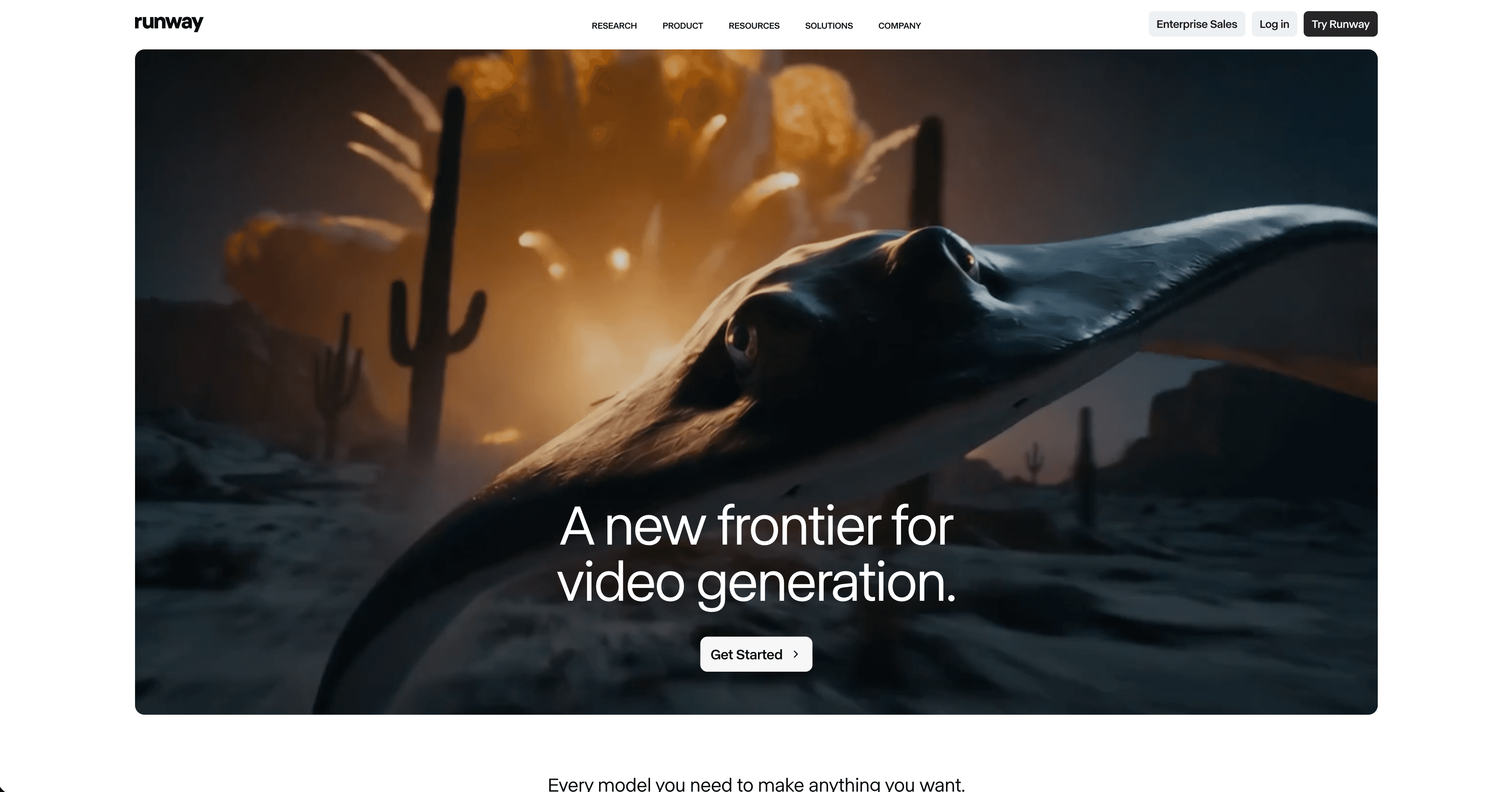 Runways Homepage