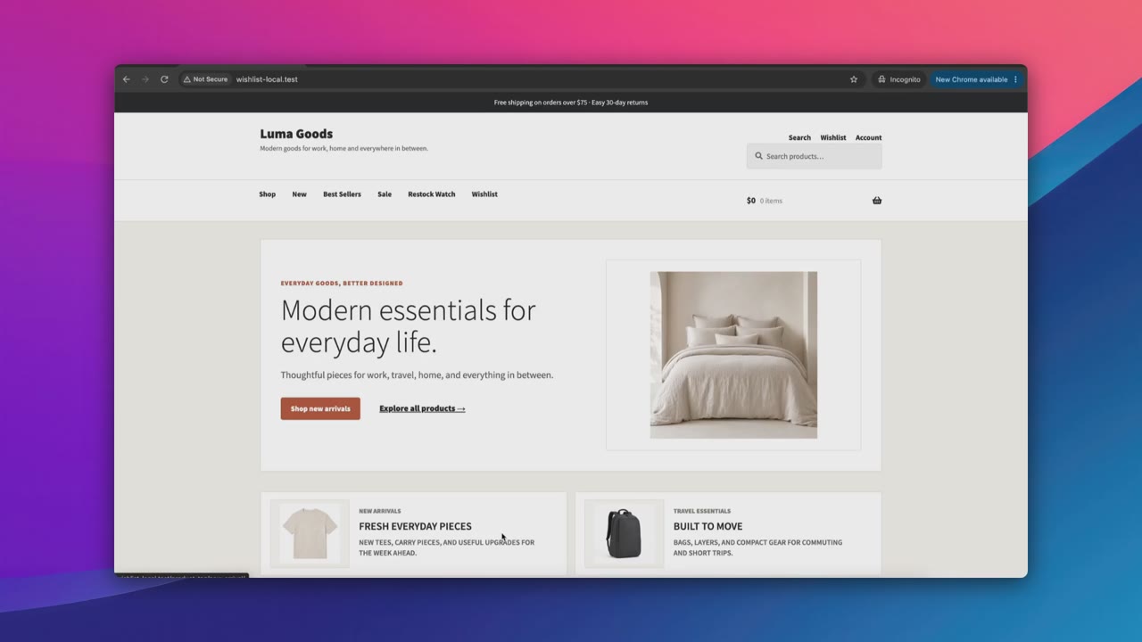 Ein Wunschlisten-Plugin für WooCommerce einrichten, ein vertontes Support-How-to, gemacht mit Clevera