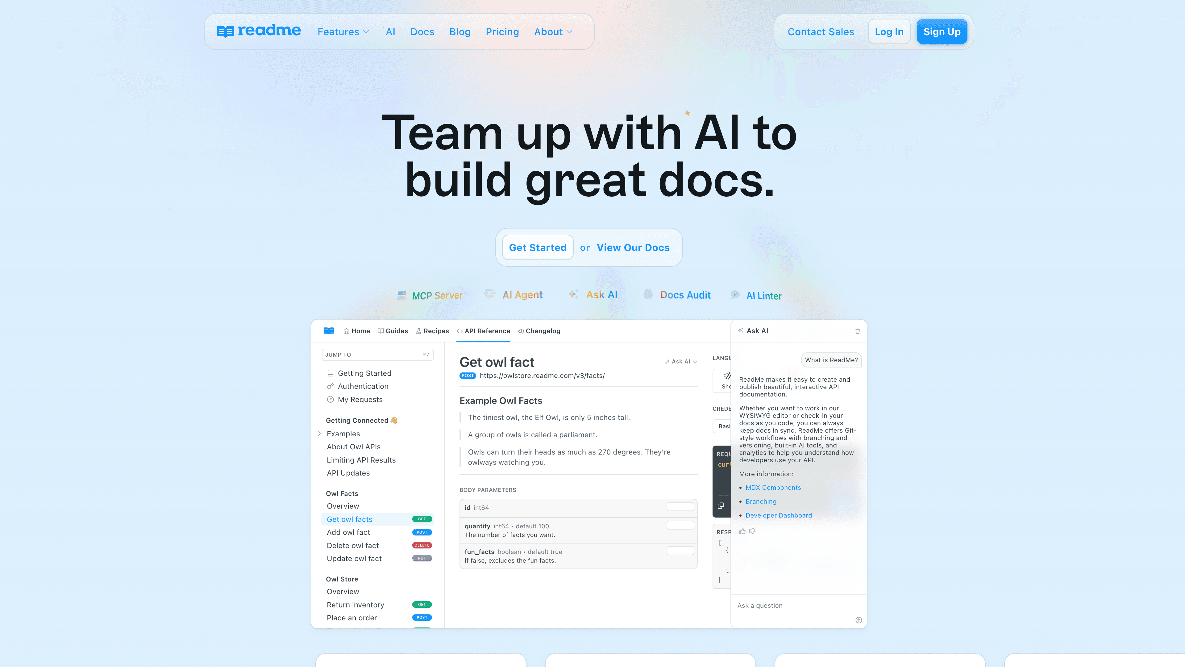 ReadMe Entwickler-Hub